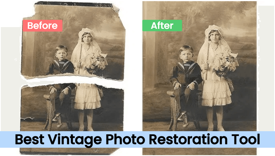 vintage photo restoration