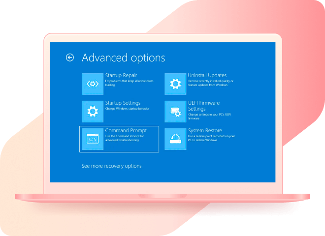 Fix MBR (Master Boot Record) or GPT (GUID Partition Table)