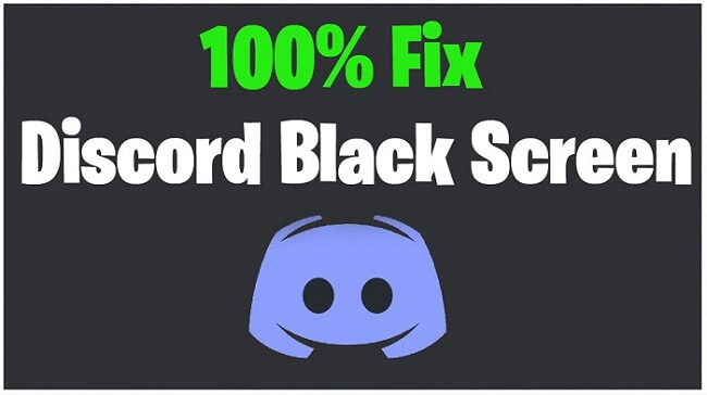 discord black screen fix