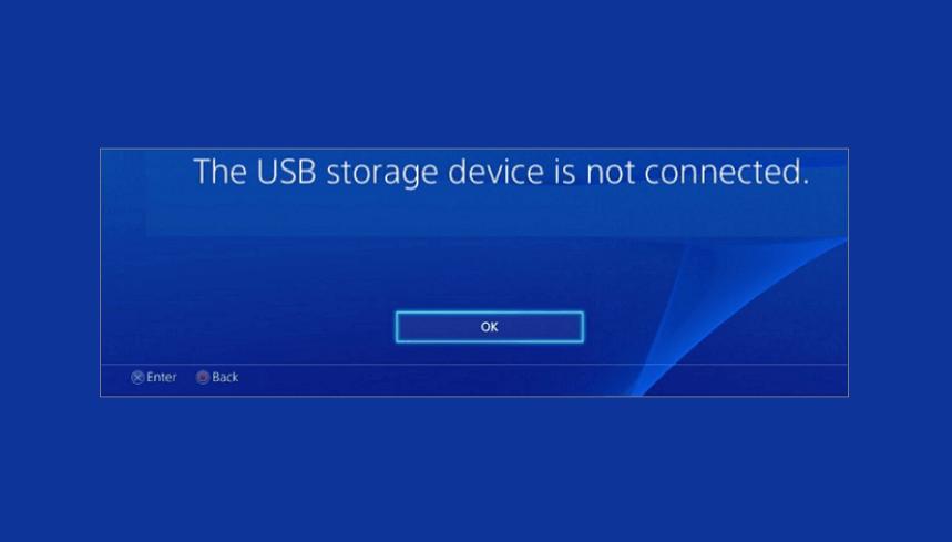 Corrupted external sale hard drive ps4