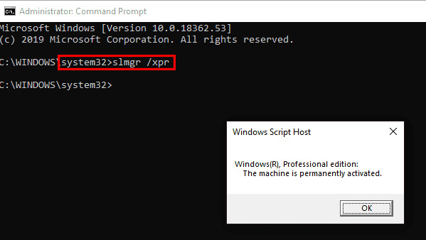 Activate Windows 11/10 With Command Line