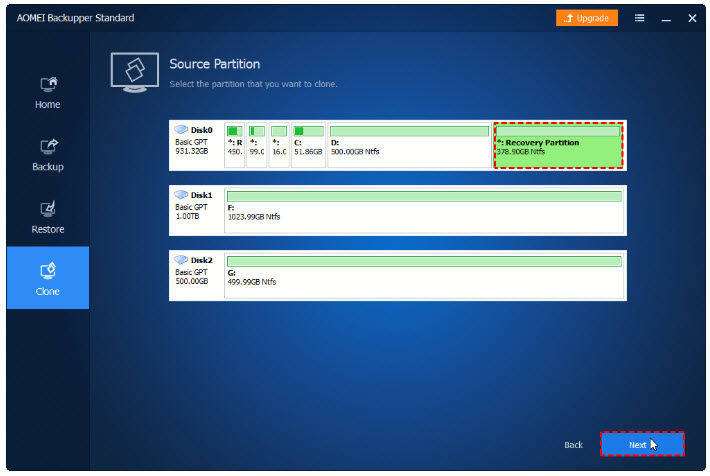 recovery partition