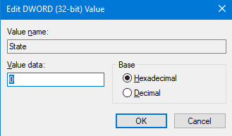 change value data