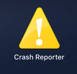 crash reporter on mac