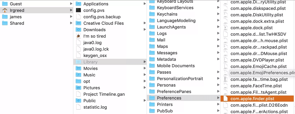 delete corrupted files mac