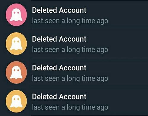 deleted account telegram