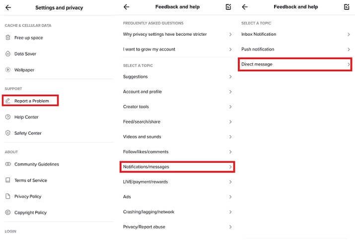 How To Fix TikTok Messages Not Working
