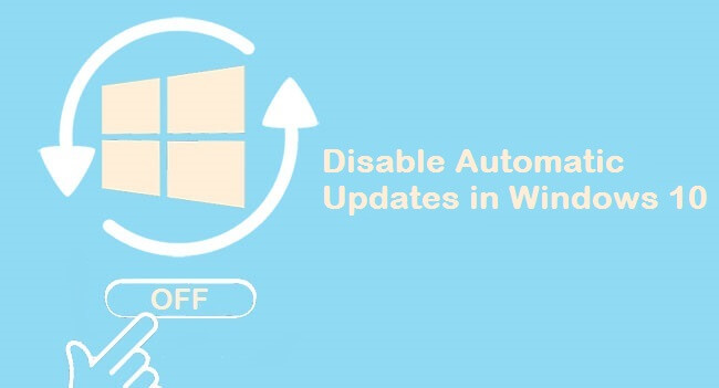 disable automatic updates in windows -10