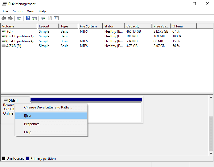 eject usb disk manager