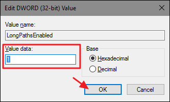 enable long path