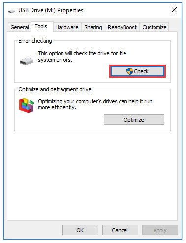 error checking