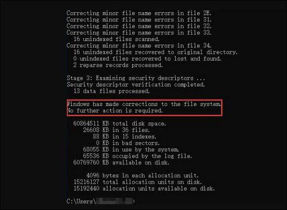 using cmd to fix a corrupted flash drive