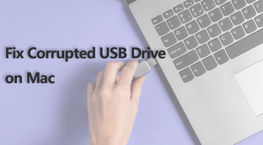fix corrupted usb drive on mac