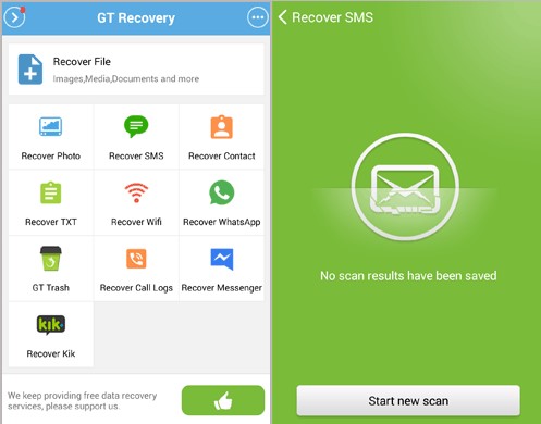  GT  recovery