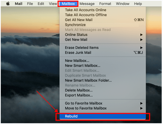 rebuild Mac Mailboxes