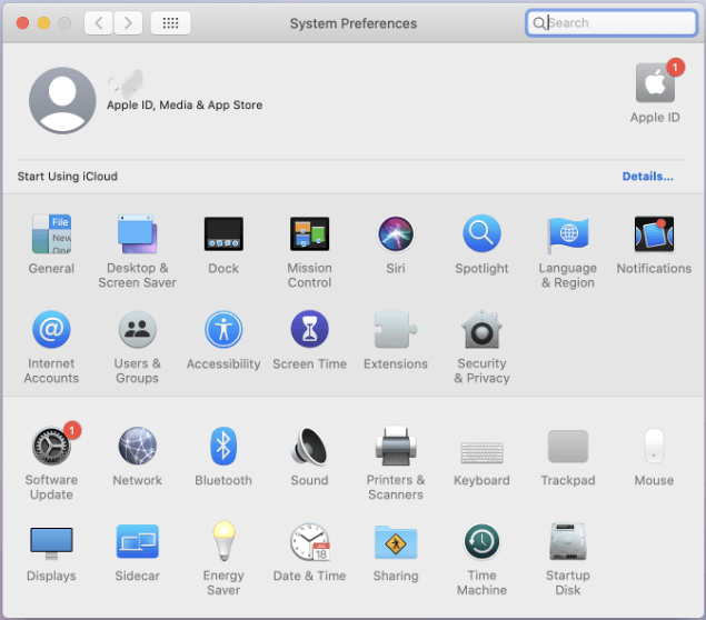 mac system preferences