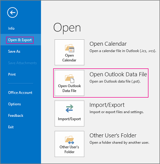 open-outlook-data-file