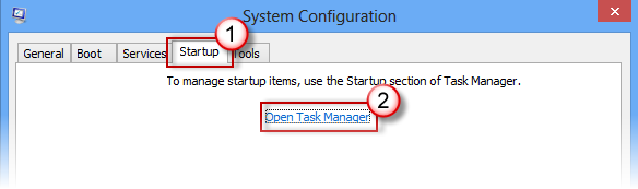 open task manager