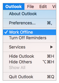 outlook_unselect_work_offline_option