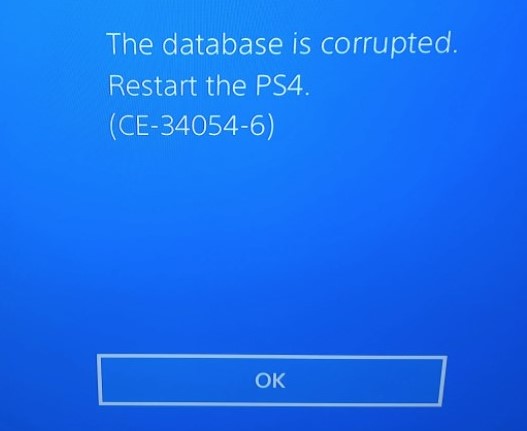 How to Fix a PS4 With Corrupted Data