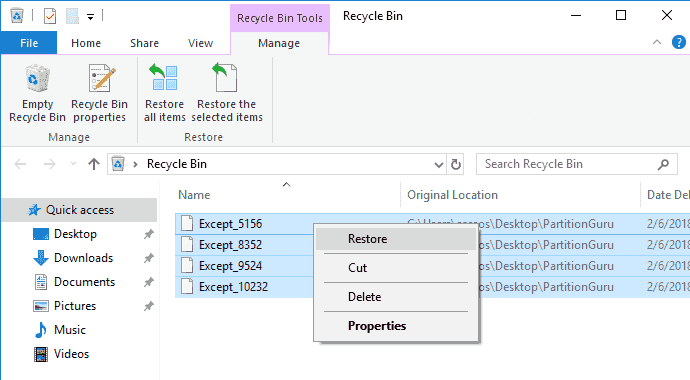 undelete_files_in_windows_10_from_recycle_bin