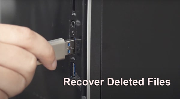 recover deleted files from flash drive