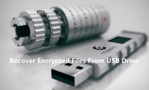 recover encrypted data from a USB drive