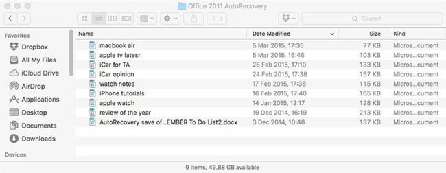 recover-unsaved-excel-on-mac-autorecovery