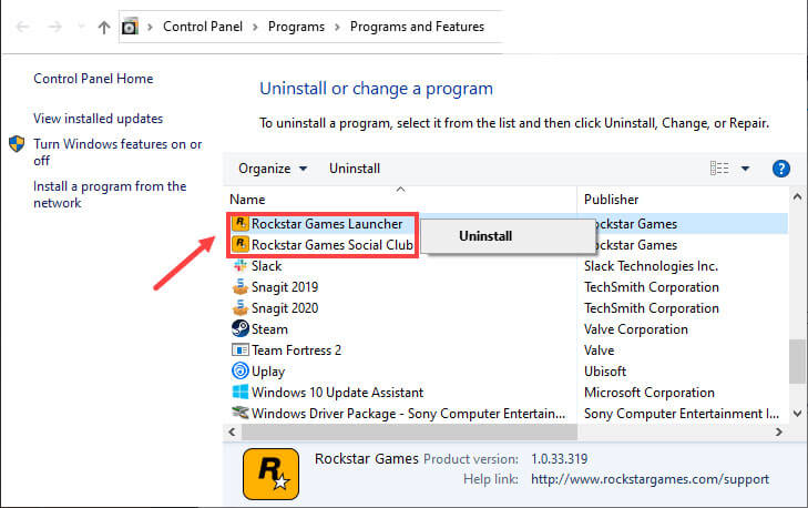 Full Guide] Fix Failed to Connect to The Rockstar Games Library Service