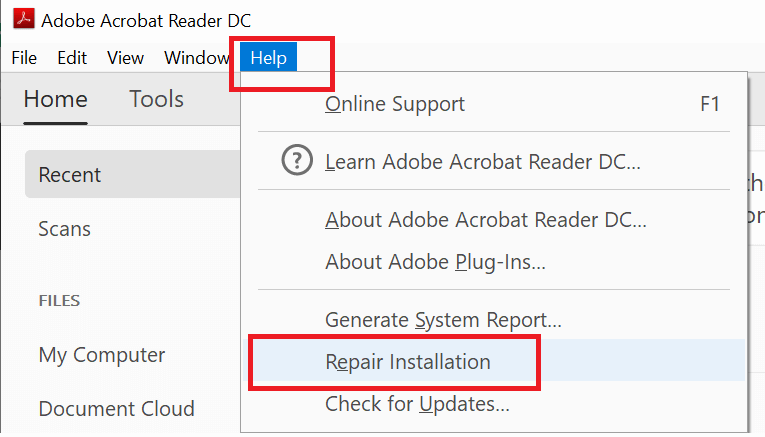 Fixed Adobe Reader Cannot Open PDF Files In Windows 10 11