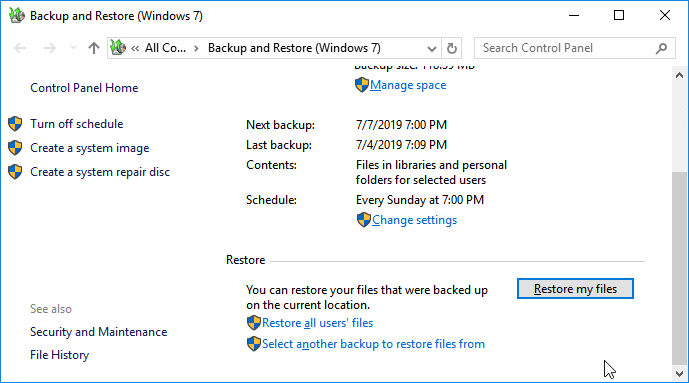 restore permanently deleted files windows 11/10