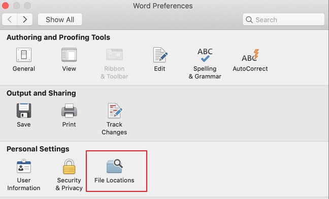 Word Not Opening on Mac - Remove Word Preferences