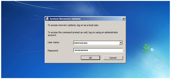 log in administrator account
