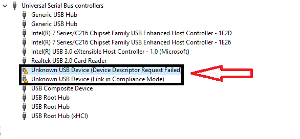 2023] Fix "Unknown Device (Device Descriptor Request