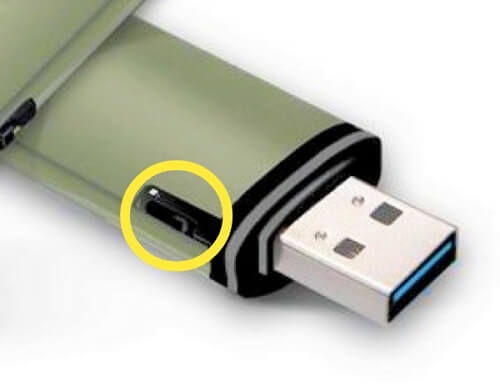 Using an Encrypted USB Flash Drive with an iPhone or iPad