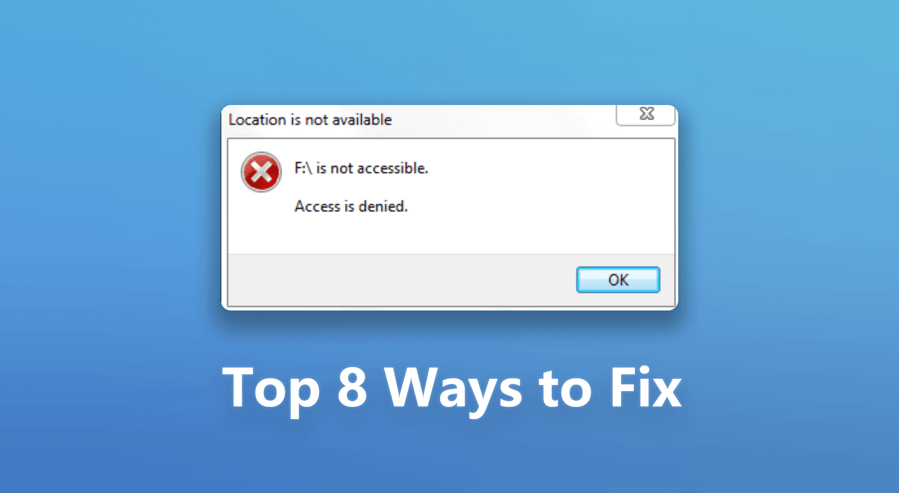 how to fix usb access denied problem