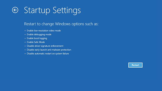 restart Windows in safe mode to fix preparing to configure windows stuck