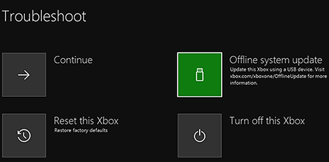 xbox black screen