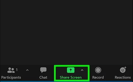 zoom share screen