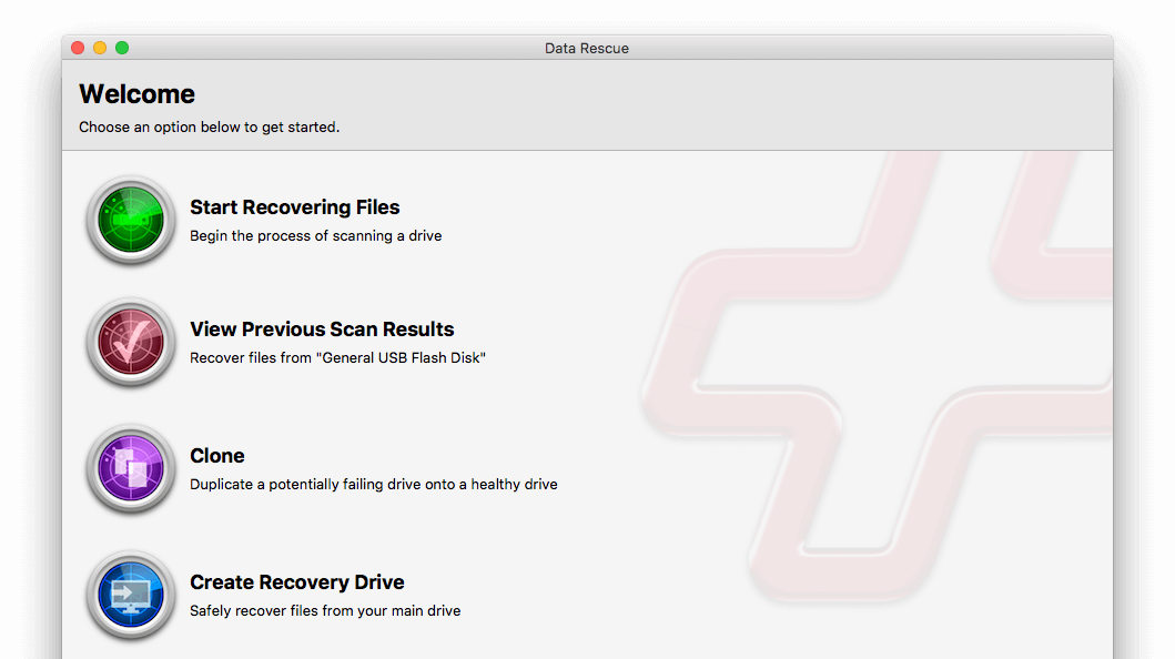 Best data recovery apps for Mac - data rescue 5