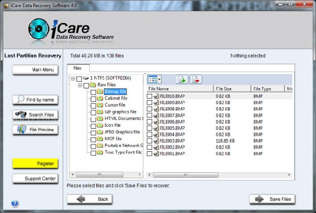 icare data recovery