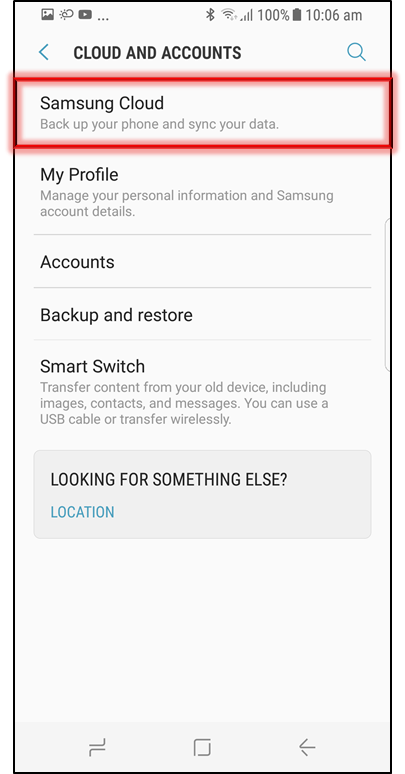 samsung galaxy recovery restore samsung cloud