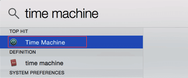 recover files time machine