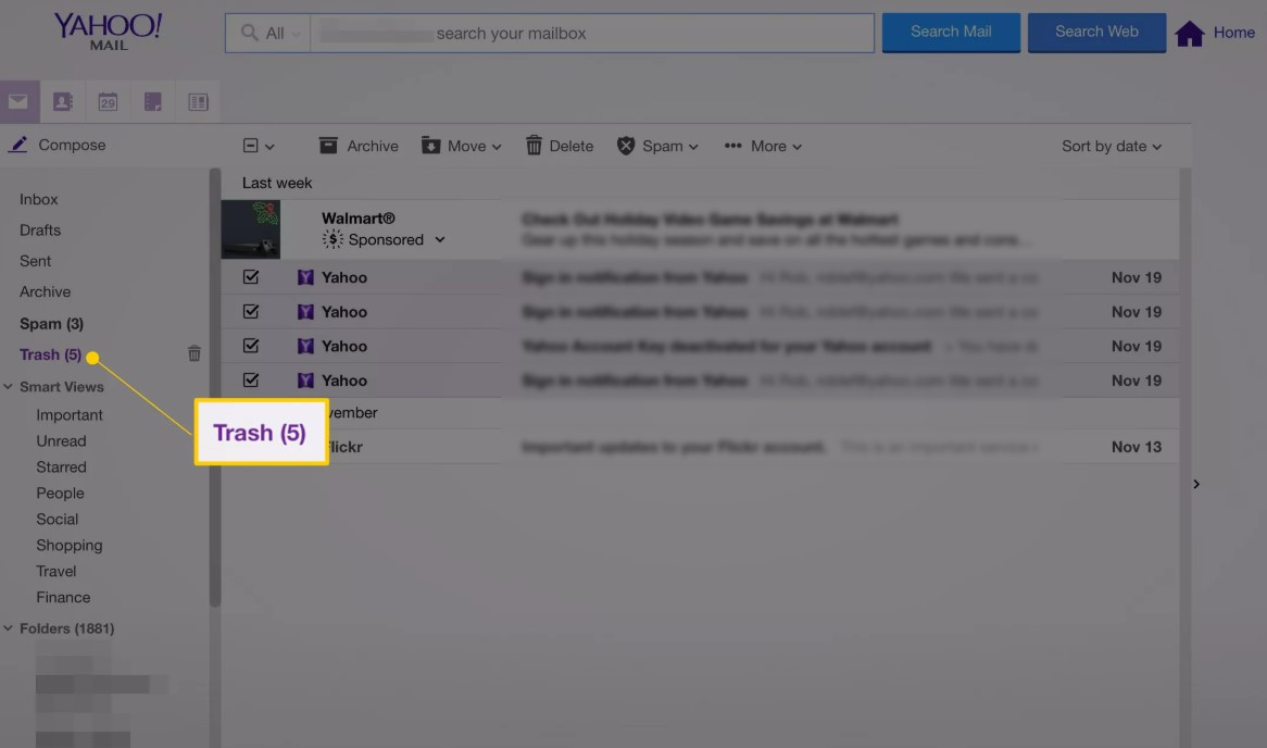 How to block emails on Yahoo