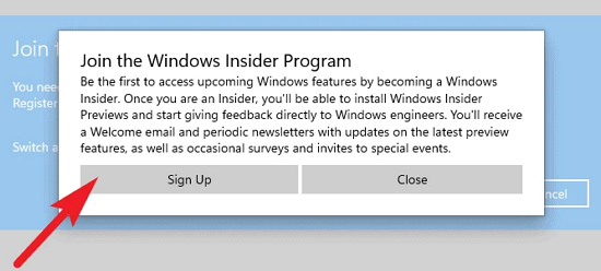 join windows insider