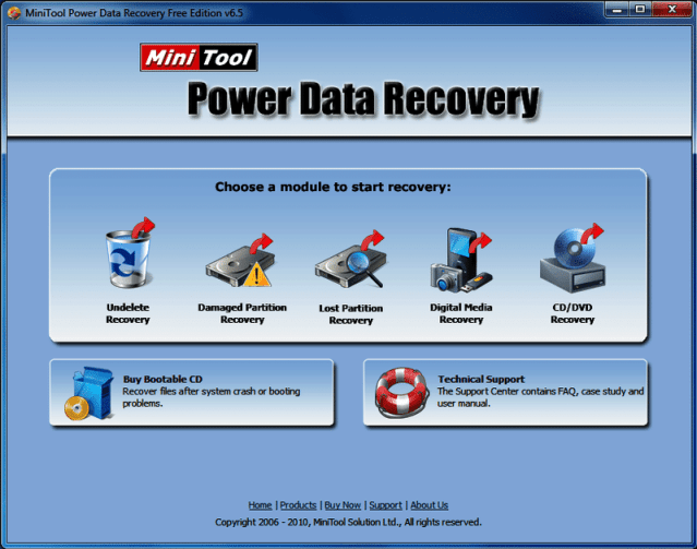 minitool data recovery