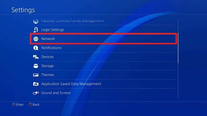 How to find ip address of hot sale playstation 4