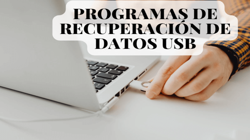 programa de recuperación de datos usb