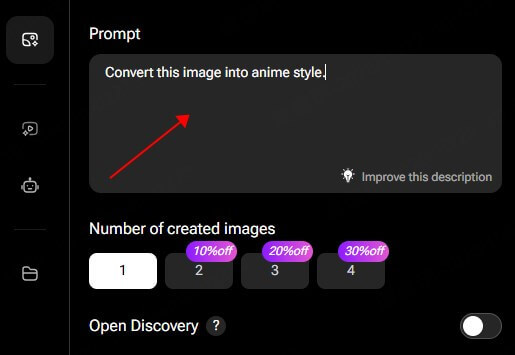 describe the anime style you want