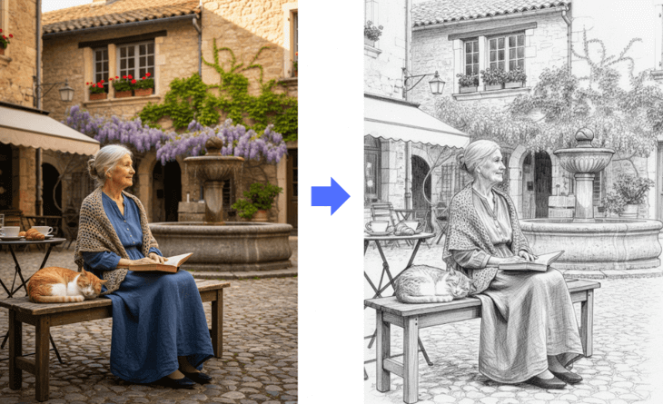How to Convert Photo to Sketch in 1 Minute with AI